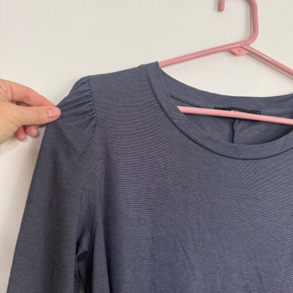 Weekend MaxMara Tiered Shirt Dress - Blue | Size S - Picture 5 of 9